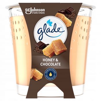 Hlavný obrázok Glade Honey & Chocolate vonná sviečka v skle 112g