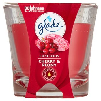 Hlavný obrázok Glade Luscious Cherry & Peony sviečka 129g