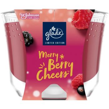 Hlavný obrázok Glade Merry Berry Cheers sviečka 224g