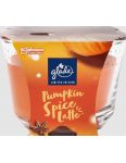 Glade Pumpkin Spice Latte vonná sviečka v skle 204g