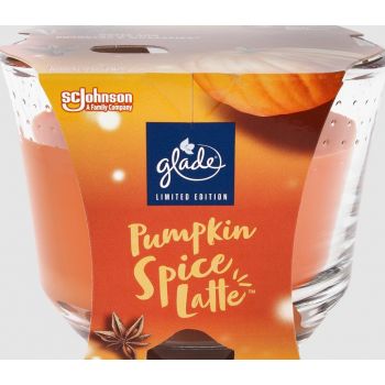 Hlavný obrázok Glade Pumpkin Spice Latte vonná sviečka v skle 204g