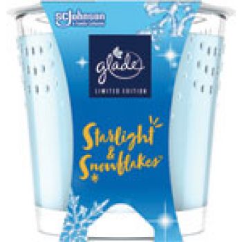 Hlavný obrázok Glade Starlight & Snowflakes sviečka 129g