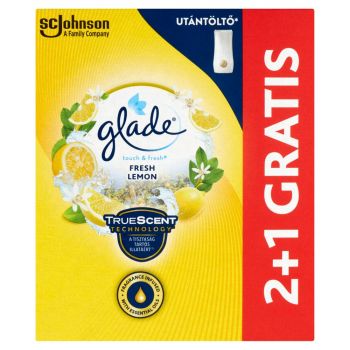 Hlavný obrázok Glade Touch & Fresh náplň Fresh Lemon 3x10ml