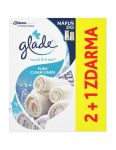 Glade Touch & Fresh Pure Clean Linen náplň 3x10ml