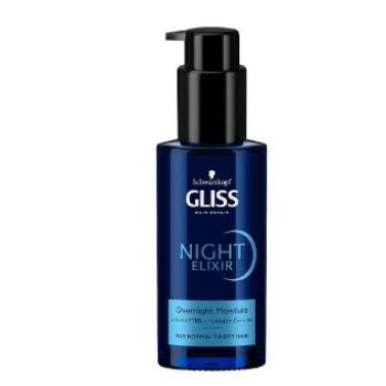 Hlavný obrázok Gliss Night Elixir Aqua Revive nočný elixír na suche vlasy100ml