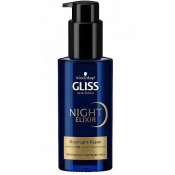 Hlavný obrázok Gliss Night Elixir Ultimate nočný elixír na poškodené vlasy 100ml