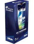 Head & Shoulders & Gillete Hey Handsome pánska darčeková kazeta