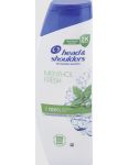 Head & Shoulders Menthol Fresh šampón na normálne vlasy 400ml