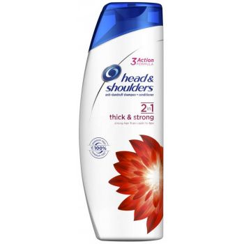 Hlavný obrázok Head & Shoulders Thick & Strong 2v1 šampón na jemné vlasy 360ml 