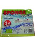 Janegal Sponge Cloth špongiová Utierka 3ks