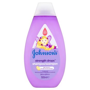 Hlavný obrázok Johnson´s Baby Strength Drops posilňujúci šampón na vlasy 500ml