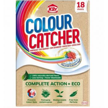 Hlavný obrázok K2r Colour Catcher Complete Action + Eco obrúsky do práčky 18ks