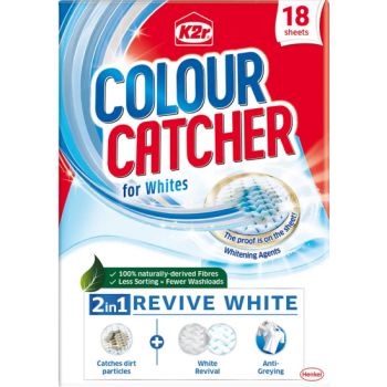 Hlavný obrázok K2r Colour Catcher White obrúsky do pračky 18ks