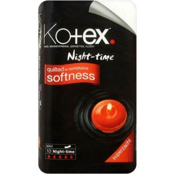 Hlavný obrázok Kotex Night-time hygienické vložky 10ks