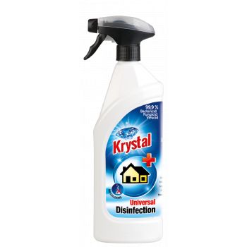 Hlavný obrázok KRYSTAL+ mechanický rozprašovač dezinfekčný univerzálny prostriedok 750ml