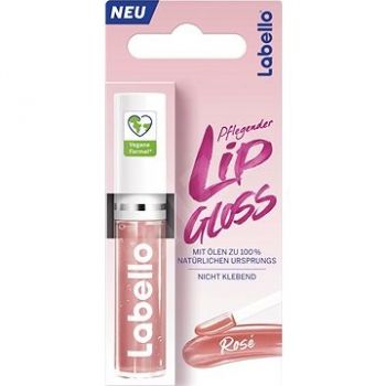 Hlavný obrázok Labello Lip Gloss Rose Ošetujúci olej na pery 5,1g