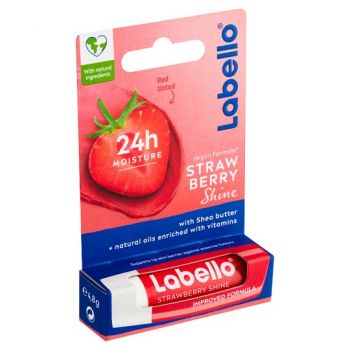 Hlavný obrázok Labello Strawberry Shine balzam na pery 4,8g 85072