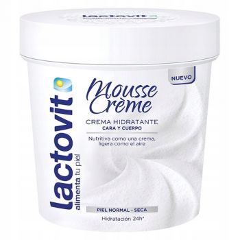 Hlavný obrázok Lactovit Lactourea Mousse Cream Original hydratačný penový krém na tvár 250ml