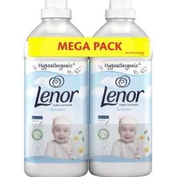 Hlavný obrázok Lenor DUO 2x1230ml Sensitive avivaž 96 praní