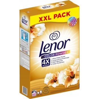 Hlavný obrázok Lenor prášok na pranie 3,9kg Color Gold Orchid Box 60 praní