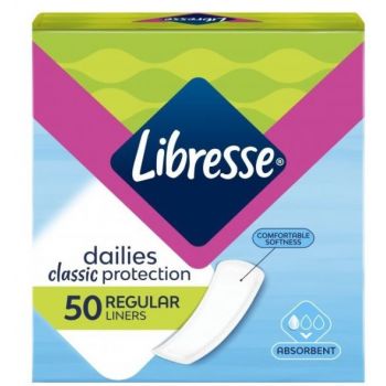 Hlavný obrázok Libresse dailies classic protection regular slipové vložky 50ks 4264