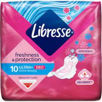 Hlavný obrázok Libresse V- Protection Ultra Normal Deo Fresh hygienické vložky 10ks