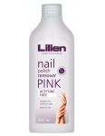 Lilien Profesional Pink odlakovač na nechty bez acetónu ružový 200ml