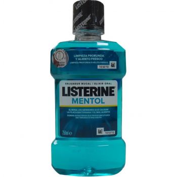 Hlavný obrázok Listerine Mentol ústna voda 250ml