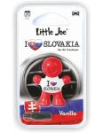 Little Joe 3D osviežovač do auta Vanilla, I LOVE Slovakia