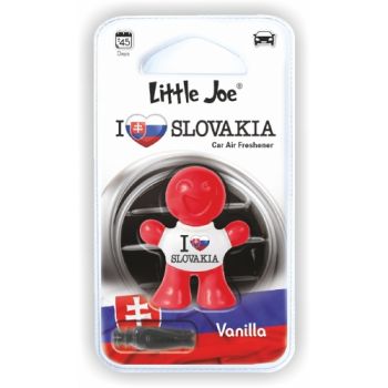 Hlavný obrázok Little Joe 3D osviežovač do auta Vanilla, I LOVE Slovakia