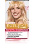 Loréal Excellence Creme 10.21 Najsvetlejšia perleťová blond farba na vlasy