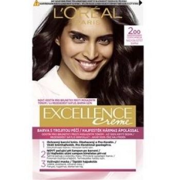 Hlavný obrázok Loréal Excellence Creme 200 Čiernohnedá farba na vlasy