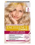 Loréal Excellence Creme 9 Blond Veľmi Svetlá farba na vlasy