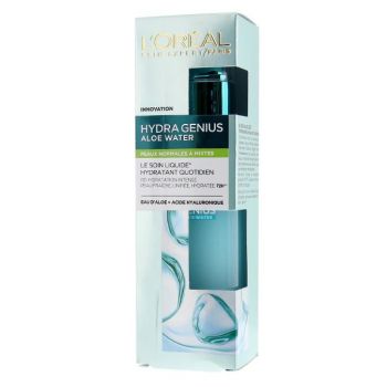 Hlavný obrázok Loréal Hydra Genius Aloe Water + Hyaluronic Acid gél normálnu až zmiešnú pleť 70ml