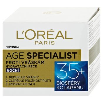 Hlavný obrázok Loréal Paris Age Specialist 35+ nočný krém proti vráskam 50ml