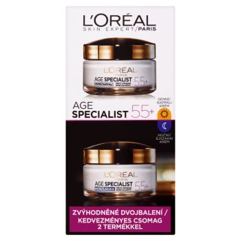 Hlavný obrázok Loréal Paris Age Specialist 55+ denný krém 50ml + nočný 50ml DUO