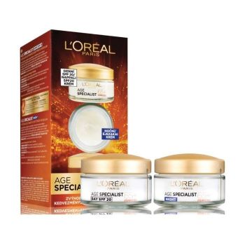 Hlavný obrázok Loréal Paris Age Specialist 65+ denný krém 50ml + nočný 50ml DUO