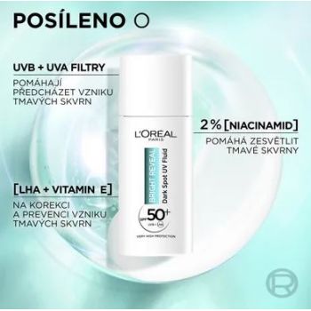 Hlavný obrázok Loréal Paris Bright Reveal denný krém proti tmavým škvrnám SPF 50+ 50ml