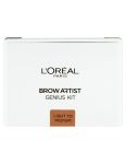 Loreal Paris Brown Artist Light to medium kazeta na obočie 3,5g