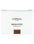 Loreal Paris Brown Artist Medium to dark kazeta na obočie 3,5g