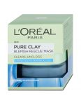 Loréal Paris Clay Blemish Rescue modrá pleťová maska 50ml