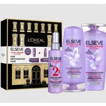 Hlavný obrázok Loréal Paris Elseve Hyaluron Plum dámska darčeková kazeta Šampón, Balzam, Sérum