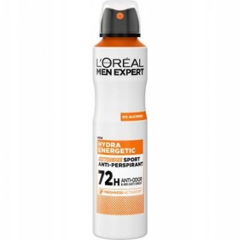 Hlavný obrázok Loréal Paris Men Hydra Energetic Sport anti-perspirant sprej 150ml