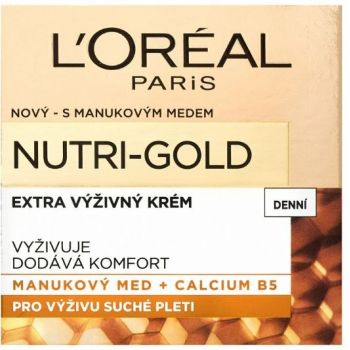 Hlavný obrázok Loréal Paris Nutri Gold Manukový med, Calcium B5 Extra výživný denný krém 50ml