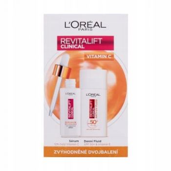 Hlavný obrázok Loréal Paris Revitalift Clinical Duo Anti- ústna voda Fluid s vitamínom C 1x30ml, 1x50ml