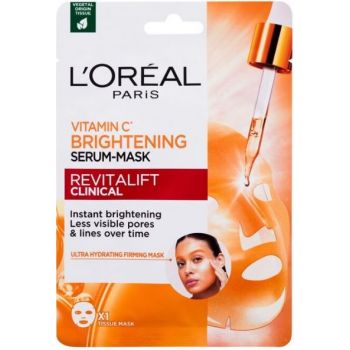 Hlavný obrázok Loréal Paris Revitalift Clinical rozjasňujúca textilná pleťová maska 50ml