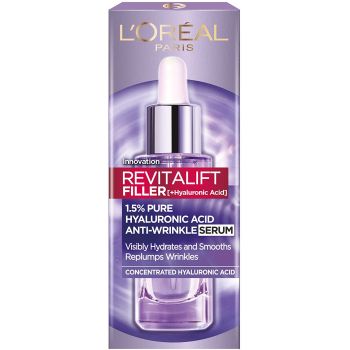 Hlavný obrázok Loréal Paris Revitalift Filler 1,5% Pure Hyaluronic sérum proti vráskam 30ml