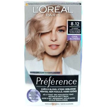 Hlavný obrázok Loréal Préférence 8.12 Studená Svetlá Blond farba na vlasy