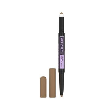 Hlavný obrázok Maybelline New York Express Brow Satin Duo Dark Blonde púder a ceruza na obočie