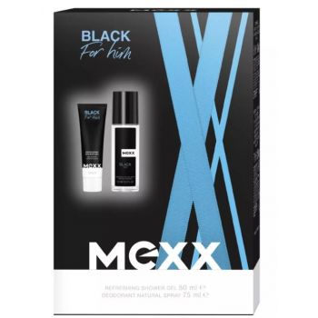 Hlavný obrázok Mexx Black For Him pánska darčeková kazeta